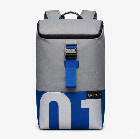Carbon Sport Rolltop – Grey & Blue